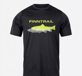 Finntrail Футболка Shadow fish 6706 BlackYellow N (XXL)