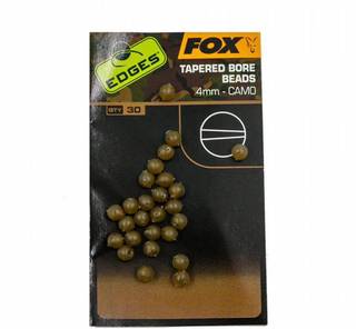 Fox Бусины буферные Edges Camo Tapered Bore Bead 4 мм., 30 шт