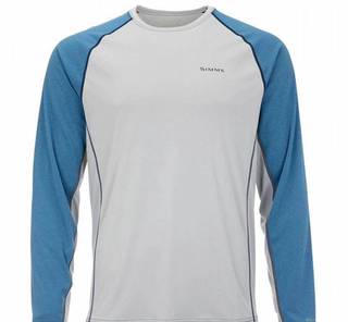 Simms Термофутболка Simms SolarFlex LS Crewneck - Solid (Nightfall Hea