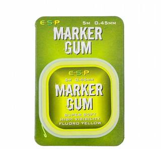 ESP Нить маркерная Marker Gum - 5m / 0,45mm флюро-желтая