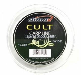 Climax Конусный шок-лидер Climax Cult Tapered Shock Leader 10-40lb/0,2