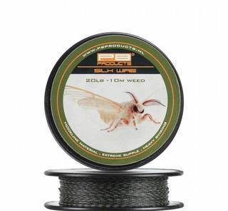 PB Product Поводковый материал silk wire 20 lb, 10m Weed