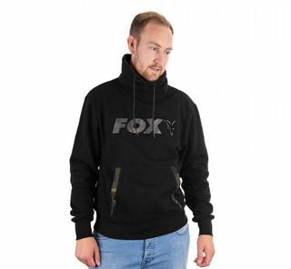 Fox Толстовка с воротником-стойкой Black/Camo High Neck - размер L