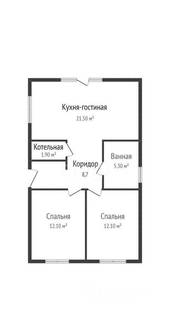 Продаётся новый дом 65 кв.м. (пос. пригородый, Восточный обход) на уча