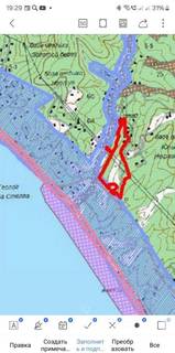 участок в живописном месте, 50м выше береговой линии черного моря. нап
