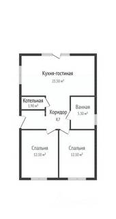 Продаётся новый дом 65 кв.м. (пос. Знаменский(пригородый) , Восточный 