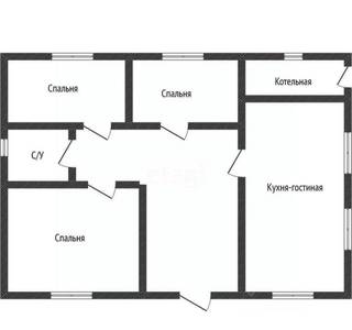 Продается дом в хорошем СНТ Горизонт, станицы Елизаветинской. Новая ас