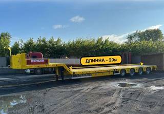 Полуприцеп трал (тяжеловоз) Berger 9854, 2024