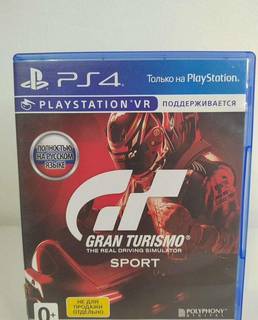 Gran Turismo Sport VR Диск б.у Рус. Продажа. Обмен