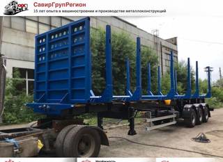 Полуприцеп лесовоз (сортиментовоз) Авиком 98713-01, 2024