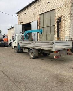 Промтоварный фургон Foton Ollin BJ10xx с КМУ UNIC, 2007