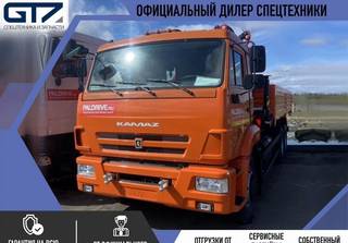 Бортовой грузовик КАМАЗ 65115 с КМУ Palfinger, 2024