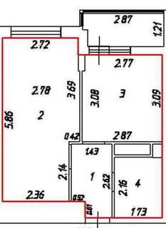 1-к квартира, 34 м², 15/24 эт.