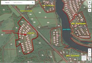 Участок 12,8 Га в дер. Капшино Калязинского района
