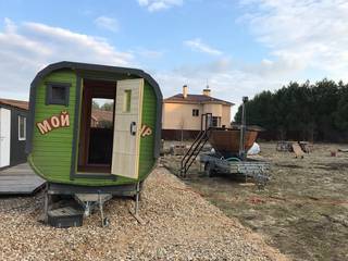 Аренда бани и чана на колёсах