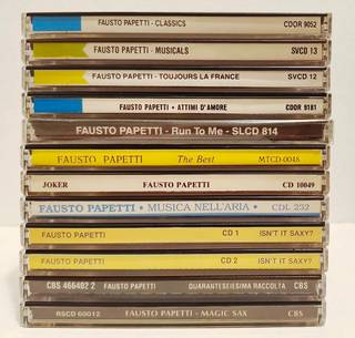 Коллекция 12 CD дисков Fausto Papetti