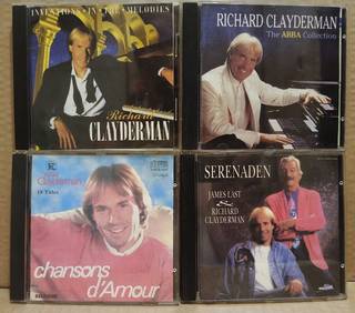 Коллекция CD дисков Richard Clayderman 4 диска