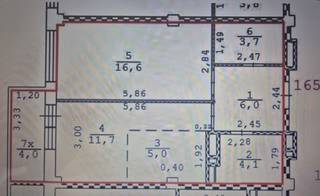 2-к квартира, 51 м², 19/19 эт.