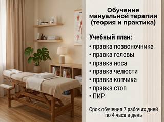 Обучение мануальной терапии для врачей: курс 7 дне